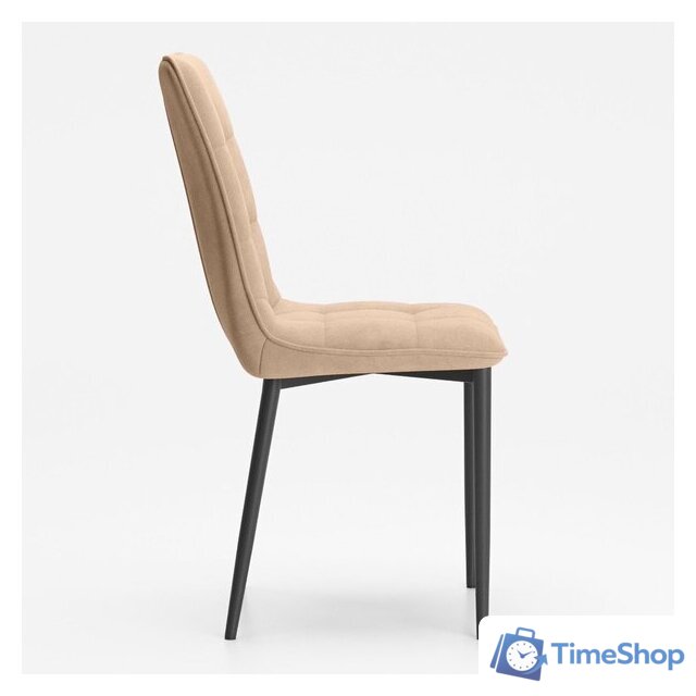 Стул Табурет Дарлинг CF 041 (04 бежевый/черный каркас) - Изображение №3 — Интернет-магазин Time-Shop