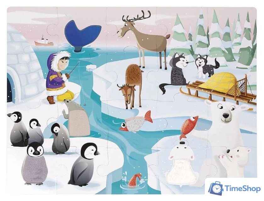 Развивающая игра Janod Жизнь на Севере J02773 - Изображение №3 — Интернет-магазин Time-Shop