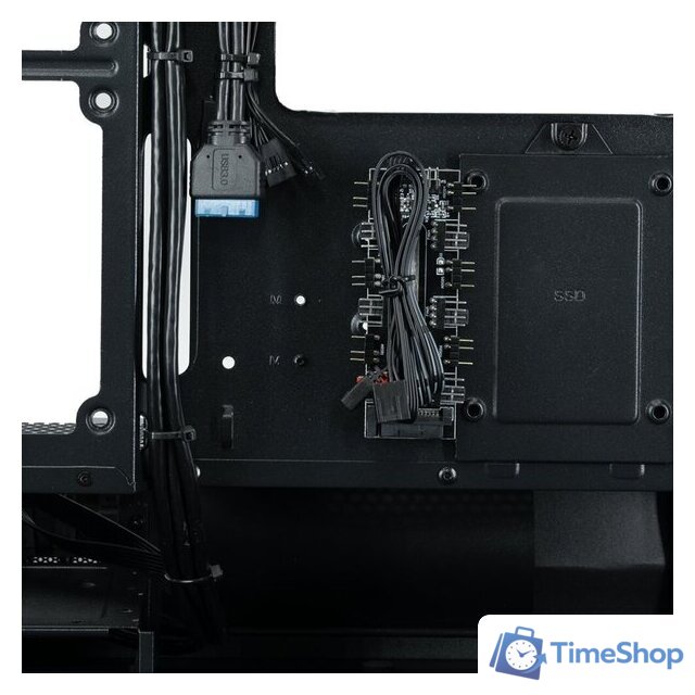 Корпус XASTRA Q400M 5ARGB-C6-UC (черный) - Изображение №5 — Интернет-магазин Time-Shop