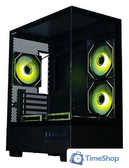 Корпус XASTRA Q400M 5ARGB-C6-UC (черный) - Изображение №1 — Интернет-магазин Time-Shop