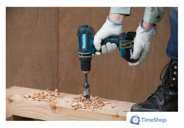 Ударная дрель-шуруповерт Makita DHP482Z (без АКБ) - Изображение №4 — Интернет-магазин Time-Shop