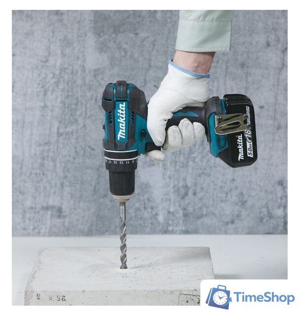 Ударная дрель-шуруповерт Makita DHP482Z (без АКБ) - Изображение №8 — Интернет-магазин Time-Shop