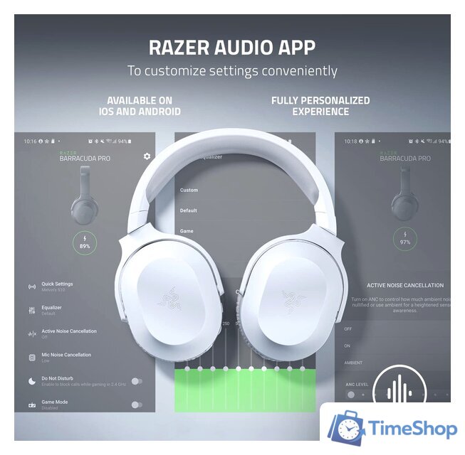 Наушники Razer Barracuda X 2022 (белый) - Изображение №6 — Интернет-магазин Time-Shop