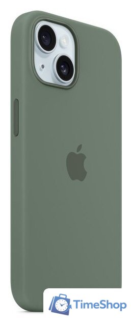 Чехол для телефона Apple MagSafe Silicone Case для iPhone 15 (кипарис) - Изображение №2 — Интернет-магазин Time-Shop