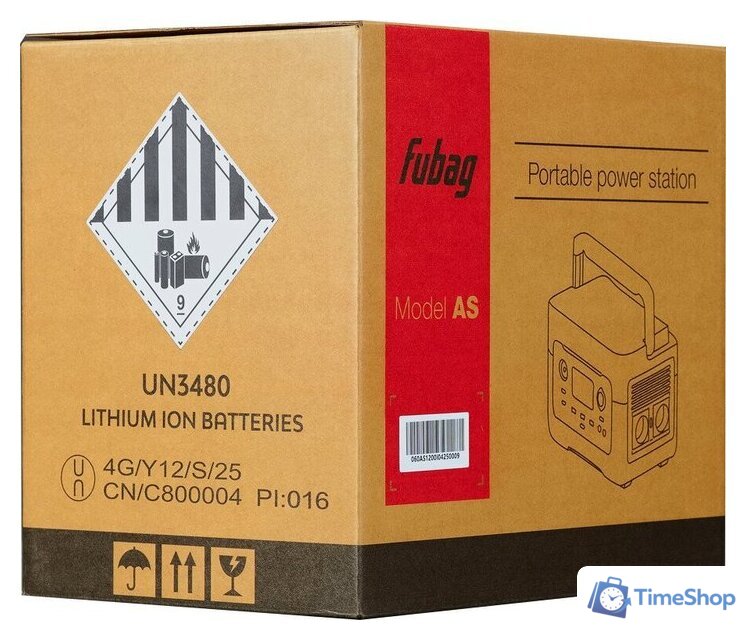 Портативная зарядная станция Fubag AS 2400i - Изображение №16 — Интернет-магазин Time-Shop