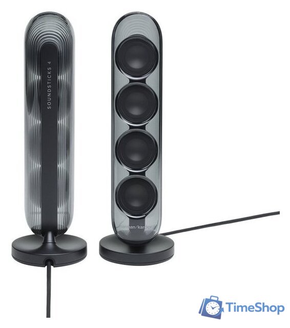 Акустика Harman/Kardon SoundSticks 4 (черный) - Изображение №9 — Интернет-магазин Time-Shop