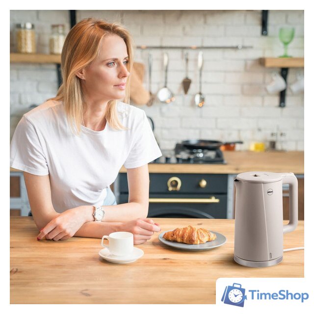 Электрический чайник Eldom C290 (серый) - Изображение №6 — Интернет-магазин Time-Shop