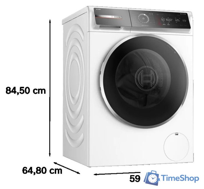 Стиральная машина Bosch Serie 8 WGB256A0ME - Изображение №9 — Интернет-магазин Time-Shop