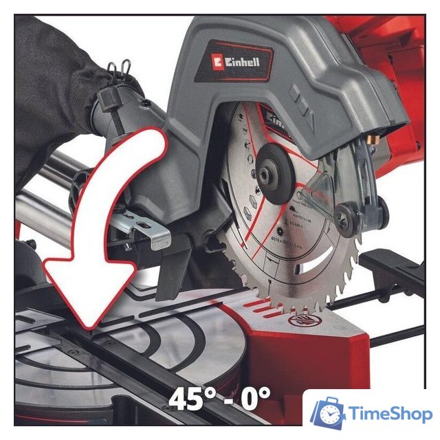 Торцовочная пила Einhell TE-SM 36/8 L Li-Solo 4300882 (без АКБ) - Изображение №12 — Интернет-магазин Time-Shop