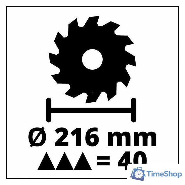 Торцовочная пила Einhell TE-SM 36/8 L Li-Solo 4300882 (без АКБ) - Изображение №4 — Интернет-магазин Time-Shop