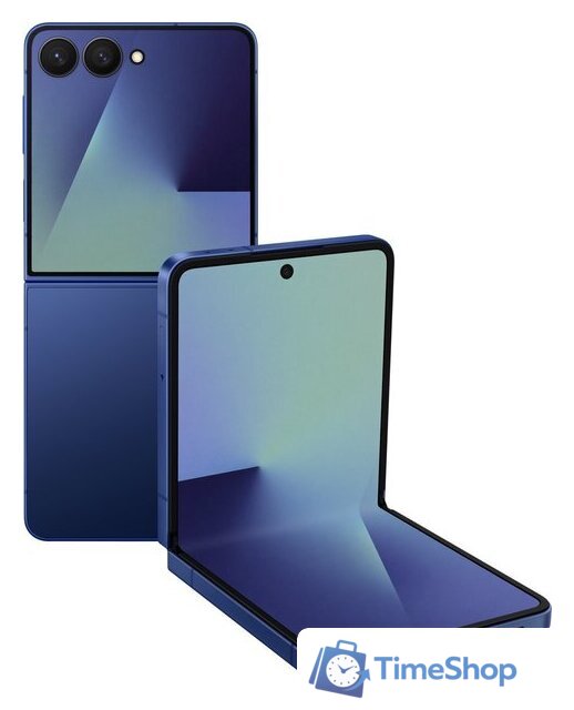 Телефон Samsung Galaxy Z Flip7 SM-F766B 12GB/512GB (синий) - Изображение №1 — Интернет-магазин Time-Shop