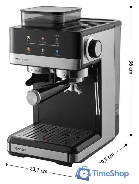 Кофейная станция Sencor SES 5000SS - Изображение №3 — Интернет-магазин Time-Shop