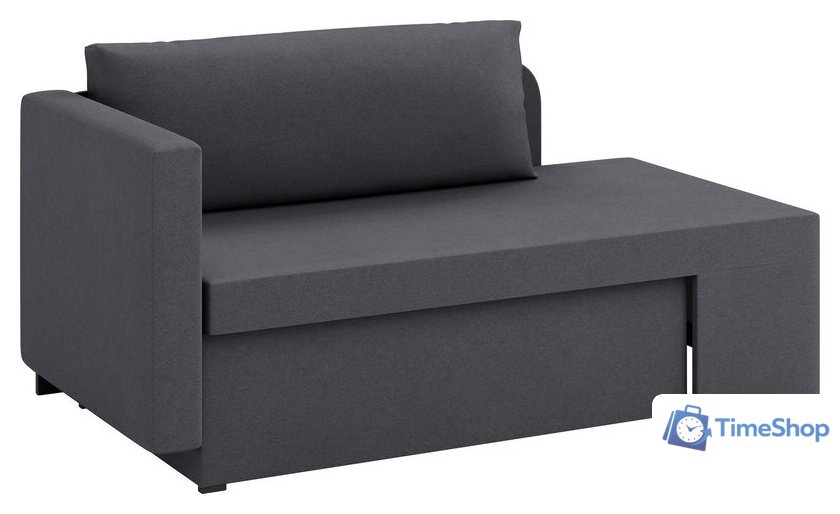 Тахта Олмеко Шони (велюр Parma 27 темно-серый) - Изображение №1 — Интернет-магазин Time-Shop