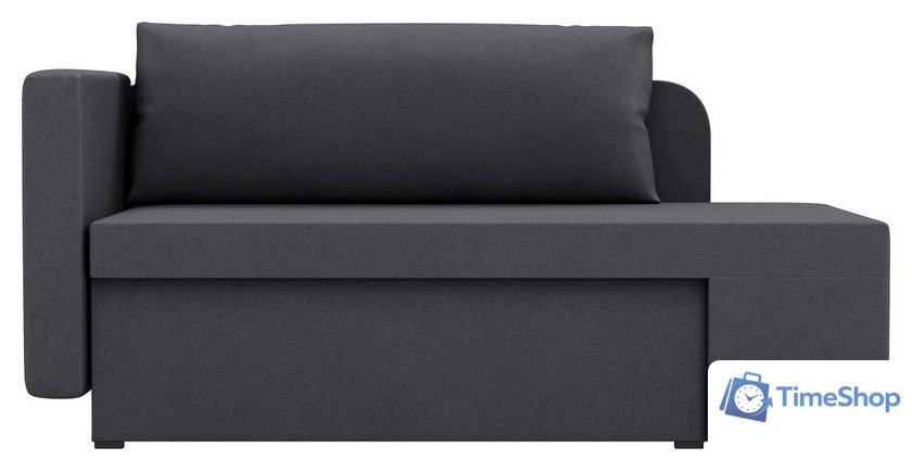 Тахта Олмеко Шони (велюр Parma 27 темно-серый) - Изображение №2 — Интернет-магазин Time-Shop