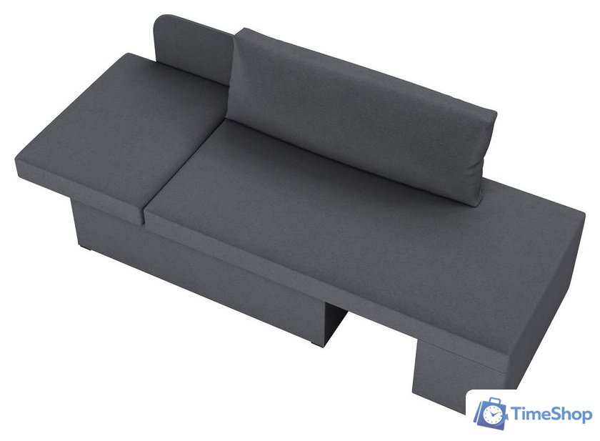 Тахта Олмеко Шони (велюр Parma 27 темно-серый) - Изображение №5 — Интернет-магазин Time-Shop