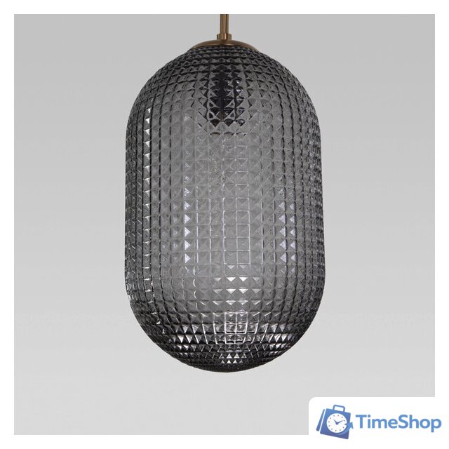 Подвесная люстра Евросвет 50261/1 темно-серый - Изображение №3 — Интернет-магазин Time-Shop