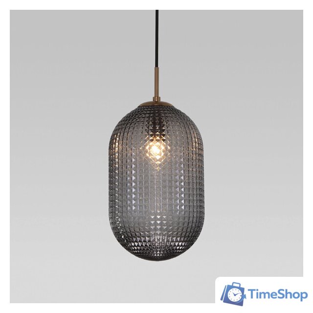 Подвесная люстра Евросвет 50261/1 темно-серый - Изображение №2 — Интернет-магазин Time-Shop