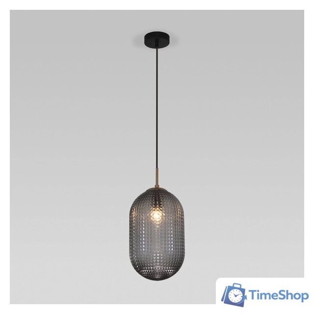 Подвесная люстра Евросвет 50261/1 темно-серый - Изображение №1 — Интернет-магазин Time-Shop