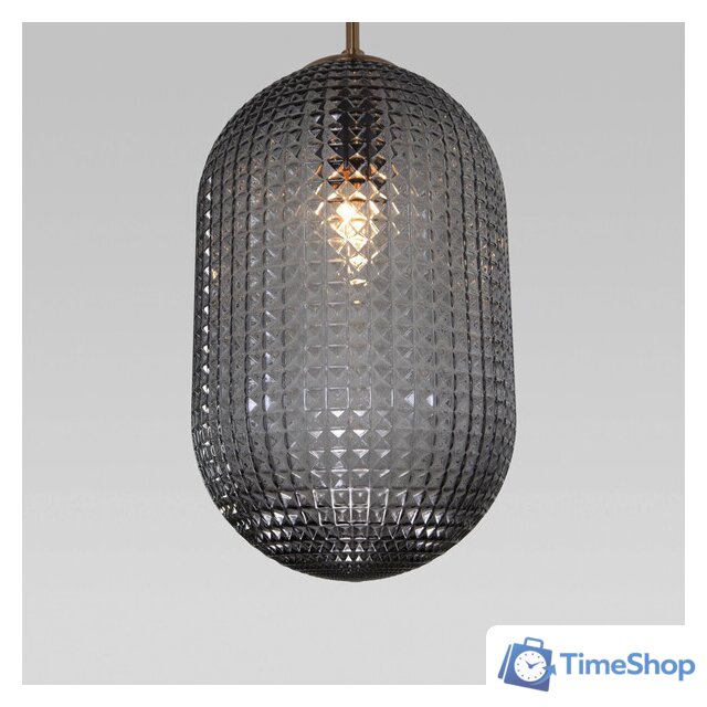 Подвесная люстра Евросвет 50261/1 темно-серый - Изображение №4 — Интернет-магазин Time-Shop