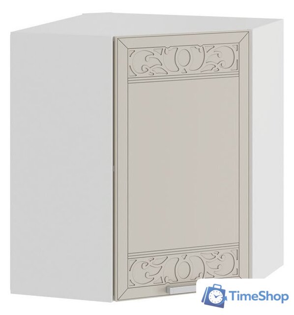 Шкаф навесной Трия Долорес 1В6У (белый/крем) - Изображение №1 — Интернет-магазин Time-Shop
