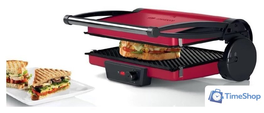 Электрогриль Bosch TCG4104 - Изображение №4 — Интернет-магазин Time-Shop