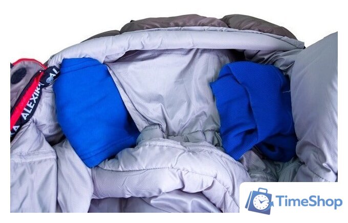 Спальный мешок AlexikA Aleut (оливковый, правая молния) - Изображение №11 — Интернет-магазин Time-Shop