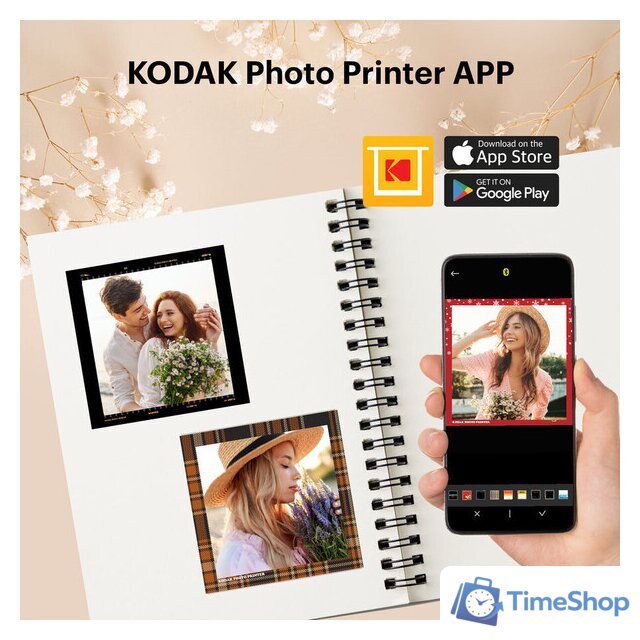 Фотоаппарат Kodak Mini Shot 3 C300R (черный/желтый) - Изображение №8 — Интернет-магазин Time-Shop