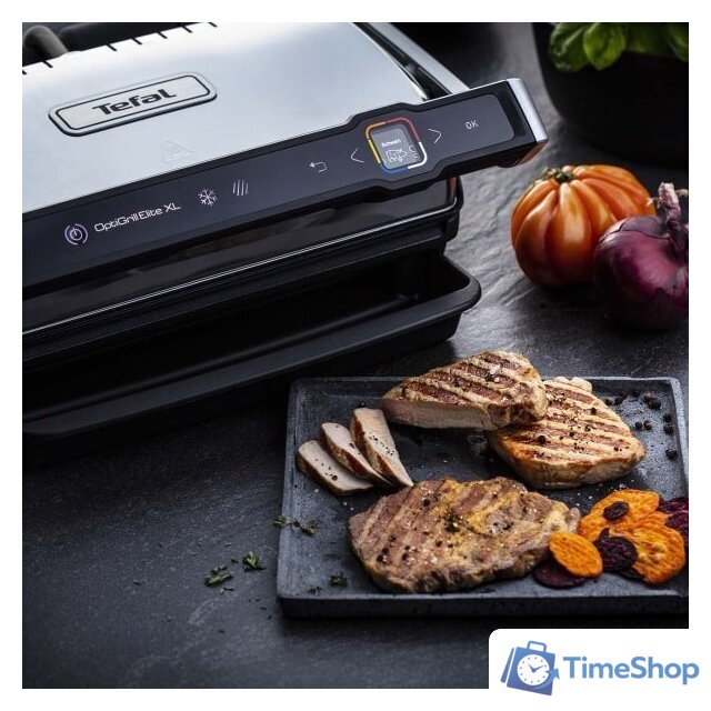 Электрогриль Tefal Optigrill Elite XL GC760D30 - Изображение №9 — Интернет-магазин Time-Shop