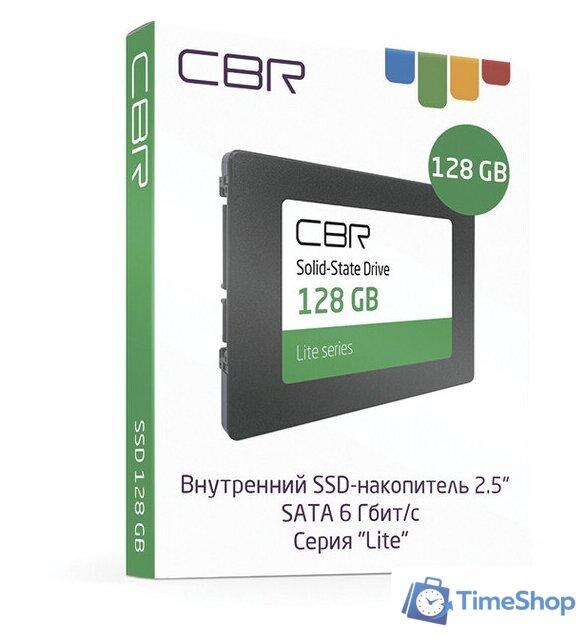 SSD CBR Lite 128GB SSD-128GB-2.5-LT22 - Изображение №4 — Интернет-магазин Time-Shop