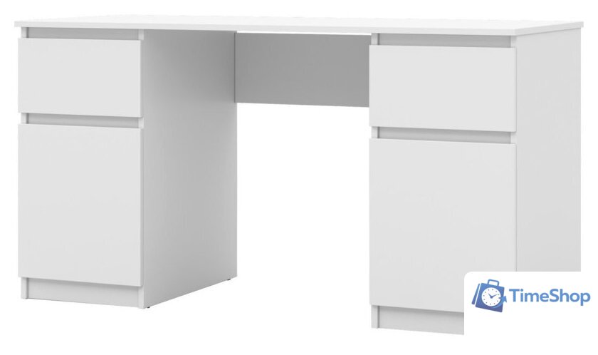 Стол MyStar Сноули 2д2я ИВ-121.12 (белый) - Изображение №1 — Интернет-магазин Time-Shop