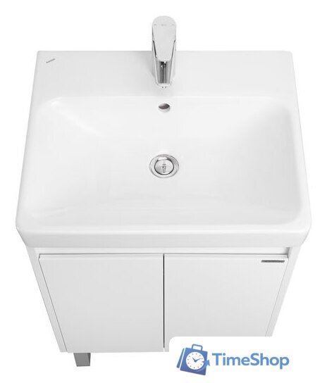  Акватон Тумба с умывальником Сканди Doors 55 1A2788K0SD010 (белый) - Изображение №3 — Интернет-магазин Time-Shop