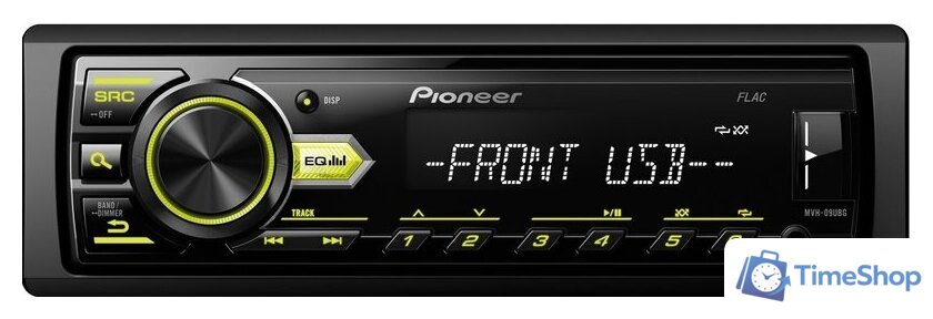 USB-магнитола Pioneer MVH-09UBG - Изображение №1 — Интернет-магазин Time-Shop