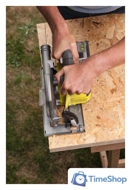 Дисковая (циркулярная) пила Ryobi R18CS7-0 5133002890 (без АКБ) - Изображение №12 — Интернет-магазин Time-Shop