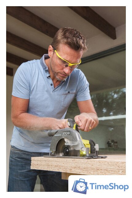 Дисковая (циркулярная) пила Ryobi R18CS7-0 5133002890 (без АКБ) - Изображение №10 — Интернет-магазин Time-Shop