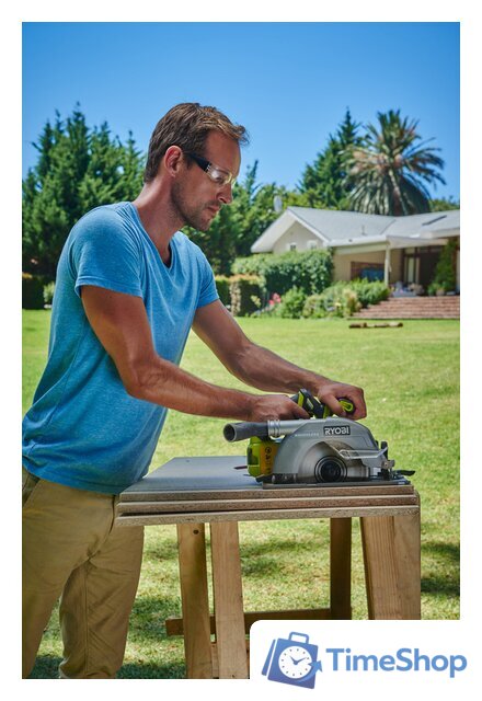 Дисковая (циркулярная) пила Ryobi R18CS7-0 5133002890 (без АКБ) - Изображение №4 — Интернет-магазин Time-Shop