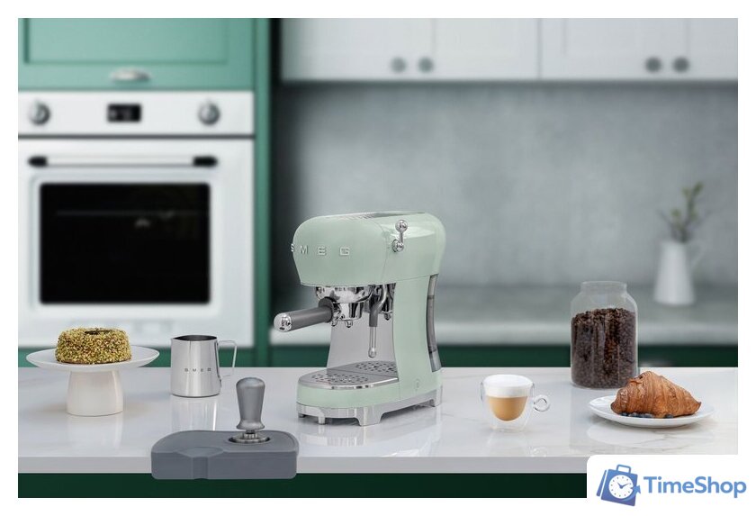 Рожковая кофеварка Smeg ECF02PGEU - Изображение №9 — Интернет-магазин Time-Shop