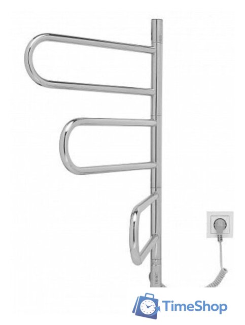 Полотенцесушитель Gloss & Reiter E2.L.44x80.R3 (таймер) - Изображение №3 — Интернет-магазин Time-Shop