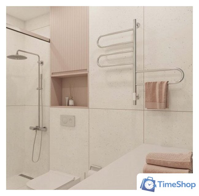 Полотенцесушитель Gloss & Reiter E2.L.44x80.R3 (таймер) - Изображение №6 — Интернет-магазин Time-Shop