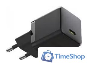 Сетевое зарядное Baseus Palm Fast Charger 1C 30W EU P10111605113-00 (черный) - Изображение №1 — Интернет-магазин Time-Shop