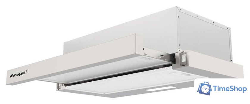 Кухонная вытяжка Weissgauff TEL 600 White Glass - Изображение №1 — Интернет-магазин Time-Shop