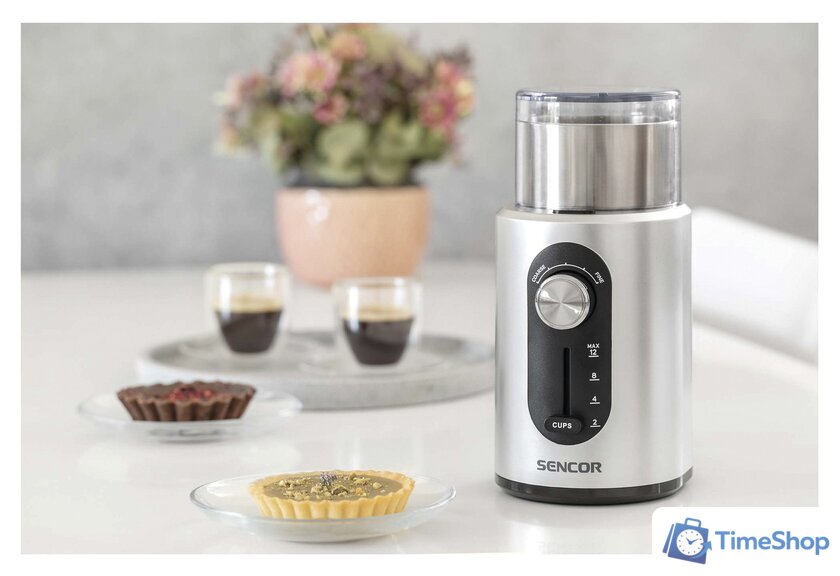 Электрическая кофемолка Sencor SCG 3550SS - Изображение №11 — Интернет-магазин Time-Shop