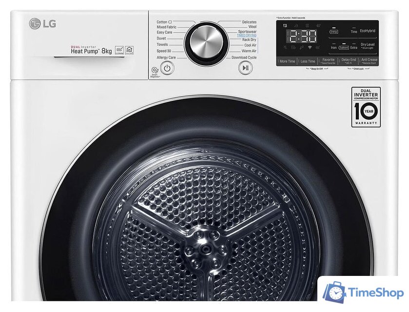 Сушильная машина LG RC80V9AV3N - Изображение №13 — Интернет-магазин Time-Shop