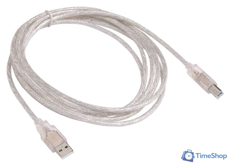 Кабель Buro USB2.0-AM/BM-3-TRANS - Изображение №2 — Интернет-магазин Time-Shop
