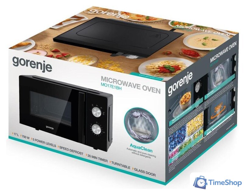 Микроволновая печь Gorenje MO17E1BH - Изображение №3 — Интернет-магазин Time-Shop