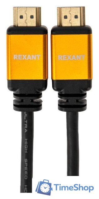 Кабель Rexant HDMI - HDMI 17-6003 (1.5 м, черный) - Изображение №1 — Интернет-магазин Time-Shop