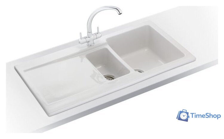 Кухонная мойка Franke Maris MRK 651-100 124.0379.966 (снежно-белый) - Изображение №3 — Интернет-магазин Time-Shop
