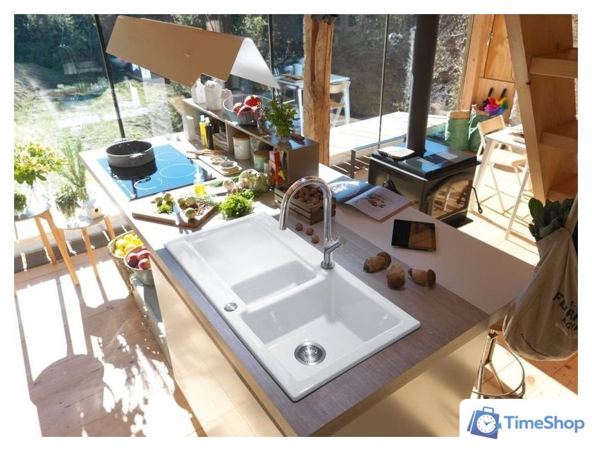 Кухонная мойка Franke Maris MRK 651-100 124.0379.966 (снежно-белый) - Изображение №2 — Интернет-магазин Time-Shop