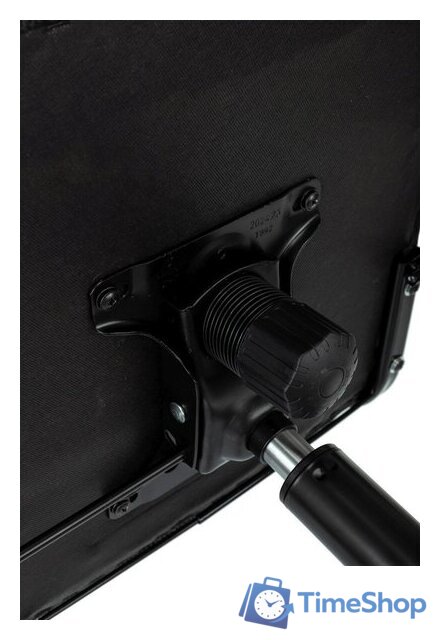 Офисное кресло Бюрократ CH Balance черный Elastic-102 TW-11 (сетка/ткань крестовина металл черный) - Изображение №11 — Интернет-магазин Time-Shop