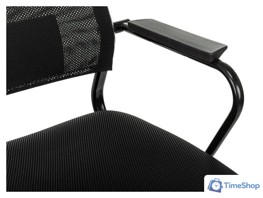 Офисное кресло Бюрократ CH Balance черный Elastic-102 TW-11 (сетка/ткань крестовина металл черный) - Изображение №8 — Интернет-магазин Time-Shop