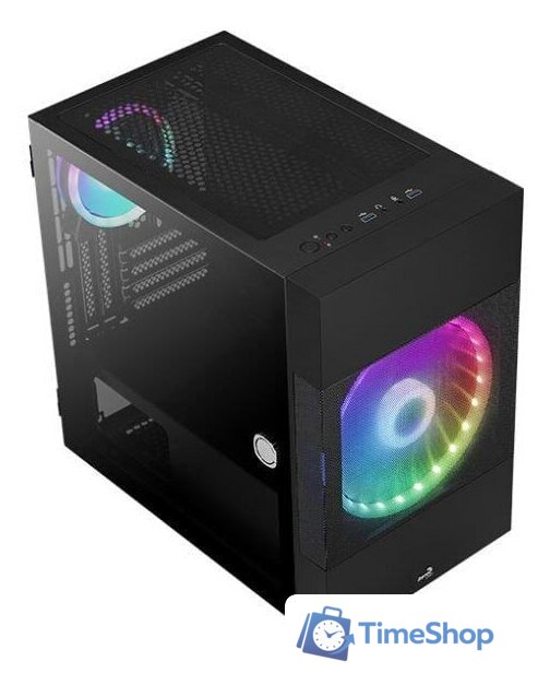 Корпус AeroCool Atomic-G-BK-v1 - Изображение №3 — Интернет-магазин Time-Shop
